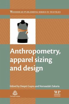 Anthropometry, Apparel Sizing and Design (eBook, ePUB)