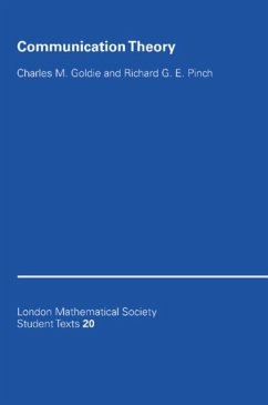 Cover Communication Theory (eBook, PDF)