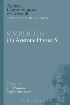 Simplicius: On Aristotle Physics 5 (eBook, PDF) - Urmson, J. O.