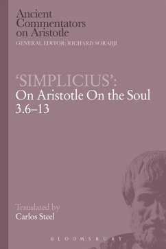 Cover 'Simplicius': On Aristotle On the Soul 3.6-13 (eBook, PDF)