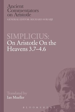 Simplicius: On Aristotle On the Heavens 3.7-4.6 (eBook, PDF) - Simplicius