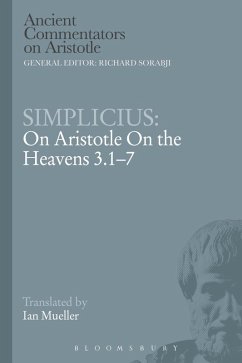 Cover Simplicius: On Aristotle On the Heavens 3.1-7 (eBook, PDF)