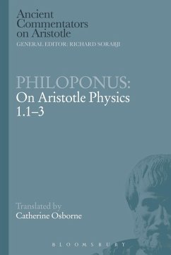 Cover Philoponus: On Aristotle Physics 1.1-3 (eBook, PDF)