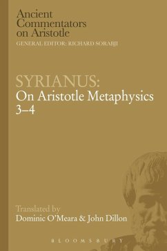 Syrianus: On Aristotle Metaphysics 3-4 (eBook, PDF) - Syrianus