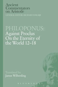 Cover Philoponus: Against Proclus on the Eternity of the World 12-18 (eBook, PDF)