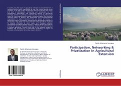 Participation, Networking & Privatization In Agricultural Extension