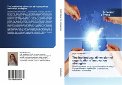 Cover The institutional dimension of organizations' innovation strategies