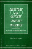 Directors' and Officers' Liability Insurance (eBook, PDF)
