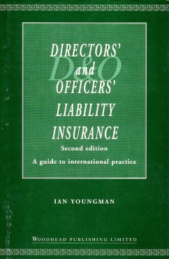 Directors' and Officers' Liability Insurance (eBook, PDF) Cover Directors' and Officers' Liability Insurance (eBook, PDF)