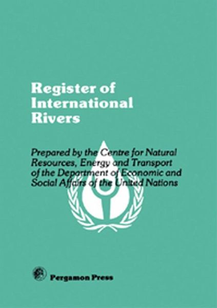Register of International Rivers (eBook, ePUB)