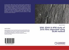 SEM, EDAX & AFM study of ZnTe films deposited using SILAR method