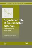 Degradation Rate of Bioresorbable Materials (eBook, ePUB)