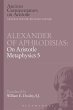Alexander of Aphrodisias: On Aristotle... - Bild 1