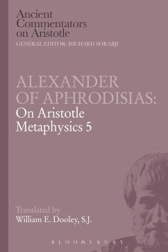Alexander of Aphrodisias: On Aristotle Metaphysics 5 (eBook, PDF) - Dooley, E. W.
