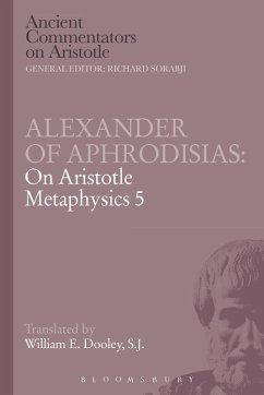 Alexander of Aphrodisias: On Aristotle Metaphysics 5 (eBook, PDF) - Dooley, E. W.