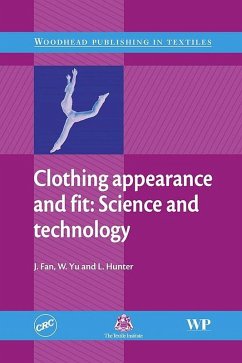 Clothing Appearance and Fit (eBook, ePUB) - Fan, J.; Yu, W.; Hunter, L.