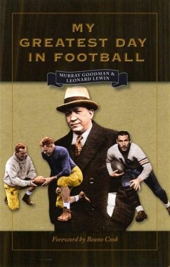 My Greatest Day in Football (eBook, ePUB) - Goodman, Murray