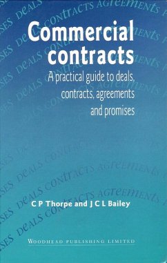 Commercial Contracts (eBook, PDF) - Thorpe, Chris; Bailey, John
