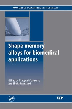 Cover Shape Memory Alloys for Biomedical Applications (eBook, ePUB)