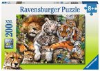 Ravensburger 12721 - Ravensburger Big Cat Nap Puzzle XXL, 200 Teile