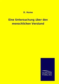 Eine Untersuchung über den menschlichen Verstand - Hume, D.