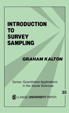 Introduction to Survey Sampling - Kalton, Graham; Graham, Kalton