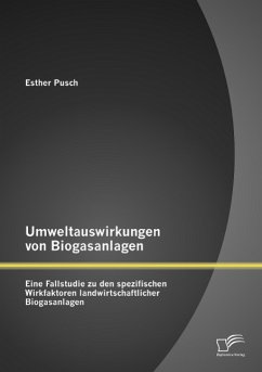 Umweltauswirkungen von Biogasanlagen: Eine Fallstudie zu den spezifischen Wirkfaktoren landwirtschaftlicher Biogasanlagen - Pusch, Esther