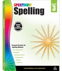 Cover Spectrum Spelling, Grade 3
