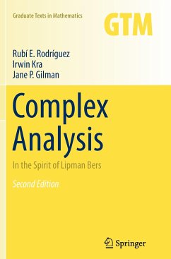 Complex Analysis - Rodríguez, Rubí E.;Kra, Irwin;Gilman, Jane P.