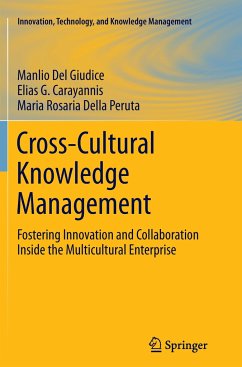 Cross-Cultural Knowledge Management - Del Giudice, Manlio;Carayannis, Elias G.;Della Peruta, Maria Rosaria