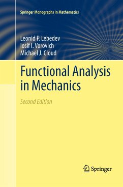 Functional Analysis in Mechanics - Lebedev, Leonid P.;Vorovich, Iosif I.;Cloud, Michael J.