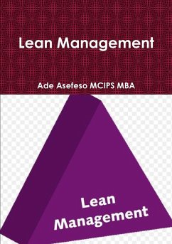 Lean Management - Asefeso MCIPS MBA, Ade