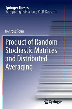 Product of Random Stochastic Matrices and Distributed Averaging - Touri, Behrouz