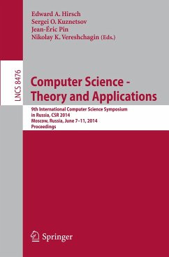 Computer Science - Theory and Applications