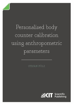 Personalised body counter calibration using anthropometric parameters