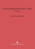 Tottel's Miscellany (1557-1587), Volume I