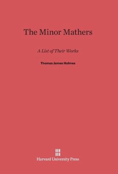 The Minor Mathers - Holmes, Thomas James
