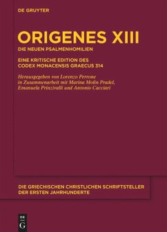 Die neuen Psalmenhomilien - Origenes