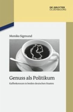 Genuss als Politikum - Sigmund, Monika