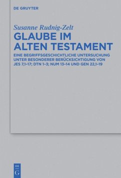 Glaube im Alten Testament - Rudnig-Zelt, Susanne