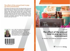 The effect of the arousal level in pop-up store environment
