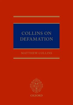 Cover Collins On Defamation (eBook, ePUB)