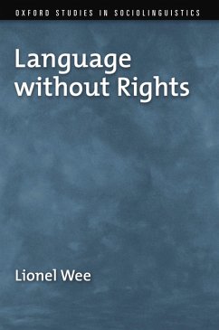 Language without Rights (eBook, ePUB) - Wee, Lionel