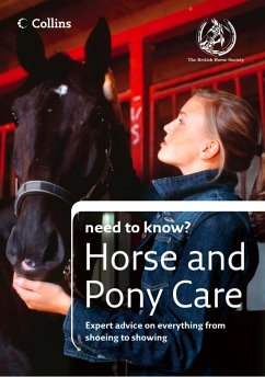Horse and Pony Care (eBook, ePUB) - The British Horse Society
