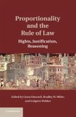Proportionality and the Rule of Law (eBook, PDF)