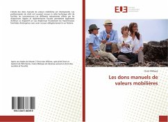 Les dons manuels de valeurs mobilières - Mélique, Claire