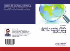 Optical properties of ZnTe thin films deposited using SILAR method - Rathod, Jignesh