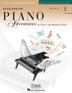 Accelerated Piano Adventures for the Older Beginner - Sightreading Book 1 - Faber, Nancy; Faber, Randall