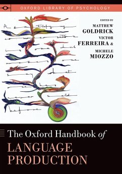 Cover The Oxford Handbook of Language Production (eBook, PDF)