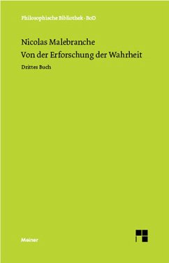 Von der Erforschung der Wahrheit (eBook, PDF) - Malebranche, Nicolas